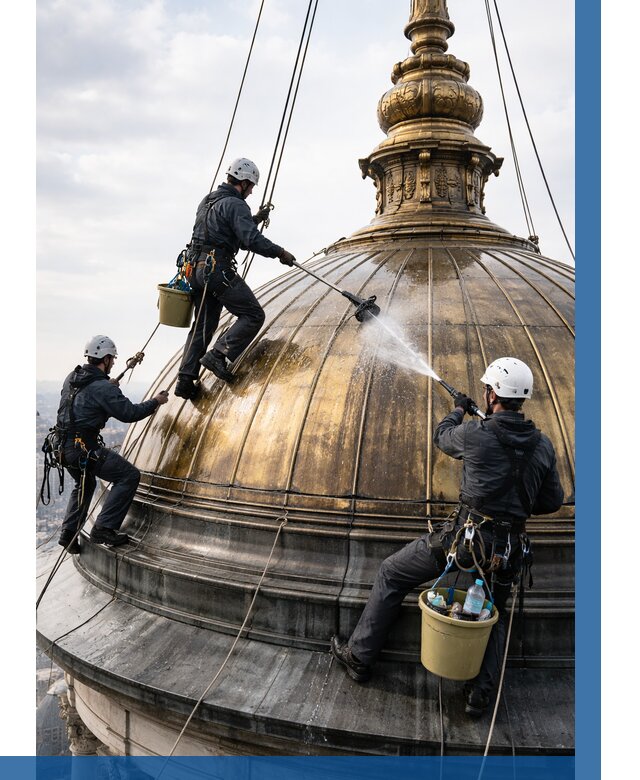 Мойка куполов и шпилей в Чебоксарах от 8227 р. - заказать | ВЫСОТНИК-Чбк