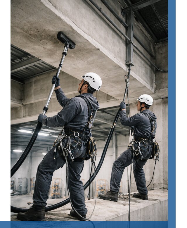 Обеспыливание потолочных конструкций в Чебоксарах от 257 р. |ВЫСОТНИК-Чбк