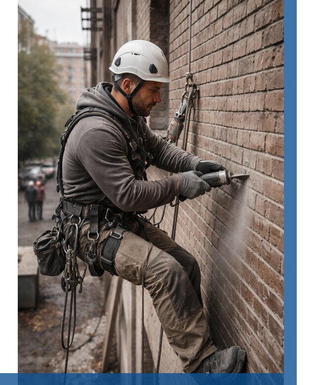 Расшивка кирпичных швов в Чебоксарах от 617 р. | ВЫСОТНИК-Чбк