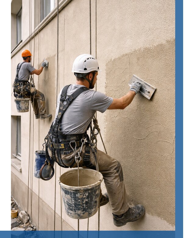 Декоративная штукатурка фасада в Чебоксарах от 1234 р. | ВЫСОТНИК-Чбк