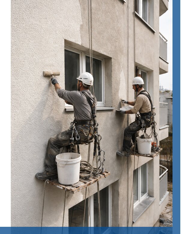 Нанесение короеда на фасад в Чебоксарах от 463 р. | ВЫСОТНИК-Чбк