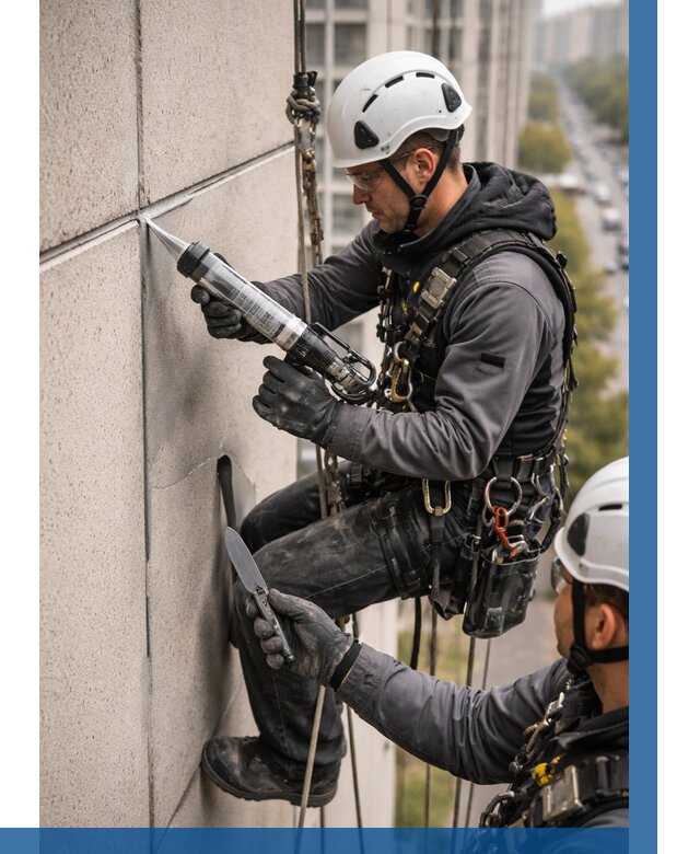 Первичная герметизация швов в Чебоксарах от 617 р. | ВЫСОТНИК-Чбк