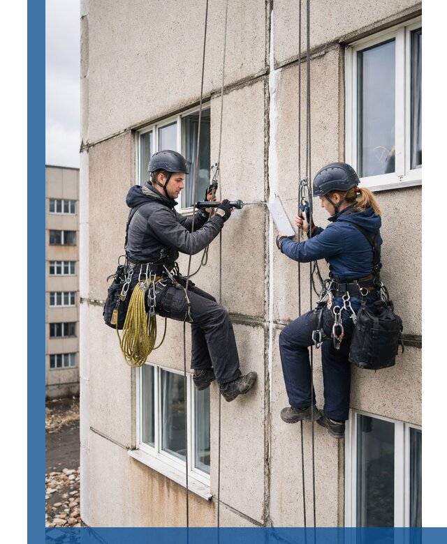 Герметизация межпанельных швов тёплым швом в Чебоксарах