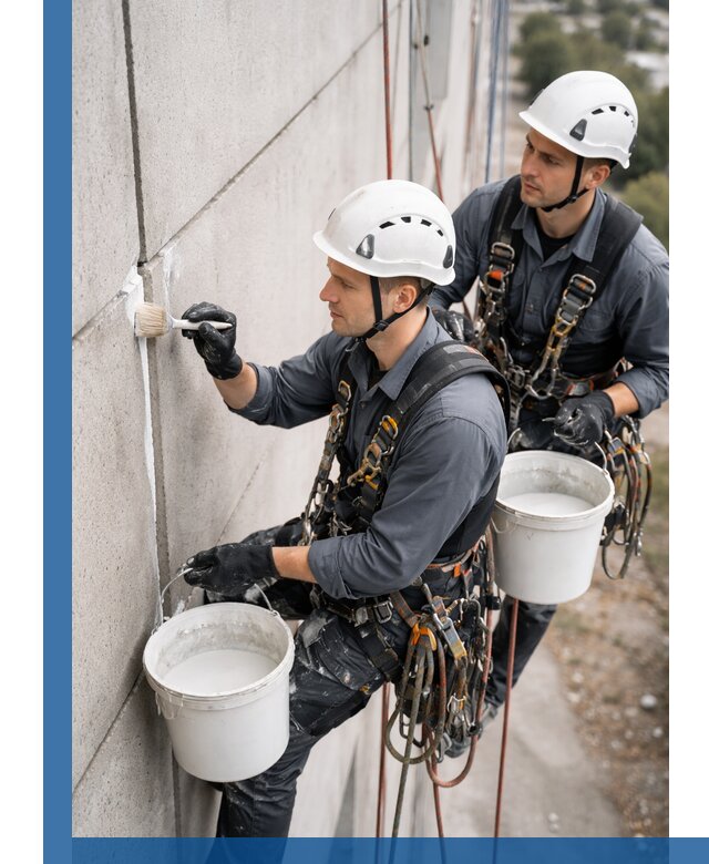 Противогрибковая обработка швов в Чебоксарах для фасадов и кровель