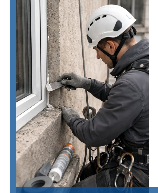 Герметизация монтажных швов окон в Чебоксарах с гарантией качества