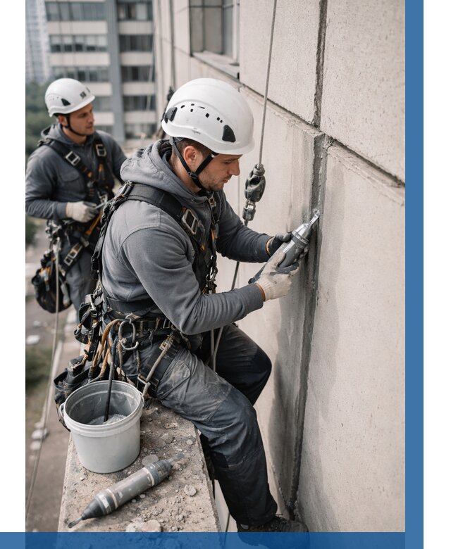 Ремонт деформационных швов здания в Чебоксарах от 1028 р. | ВЫСОТНИК-Чбк