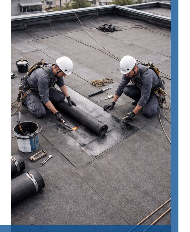 Ремонт мягкой кровли под ключ в Чебоксарах от 720 р. | ВЫСОТНИК-Чбк