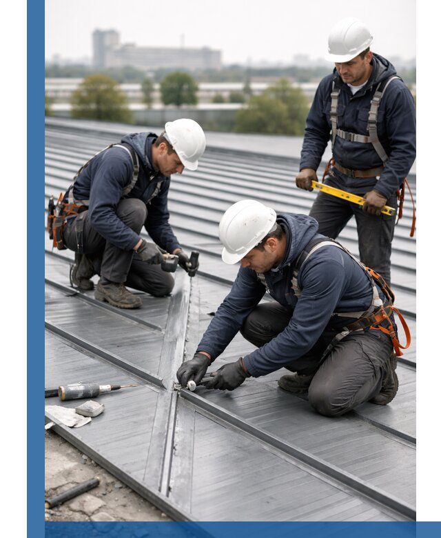 Ремонт фальцевой кровли в Чебоксарах срочно и качественно