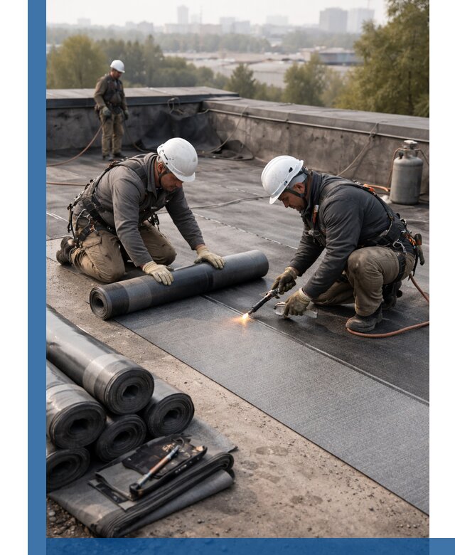 Монтаж мягкой кровли в Чебоксарах профессионально и надежно