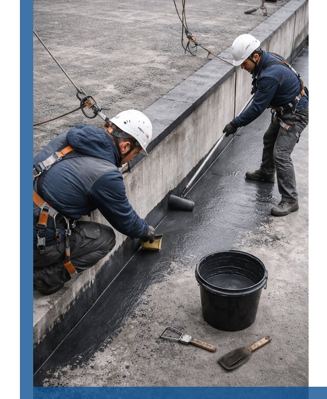 Гидроизоляция кровли жидкой резиной профессионально в Чебоксарах