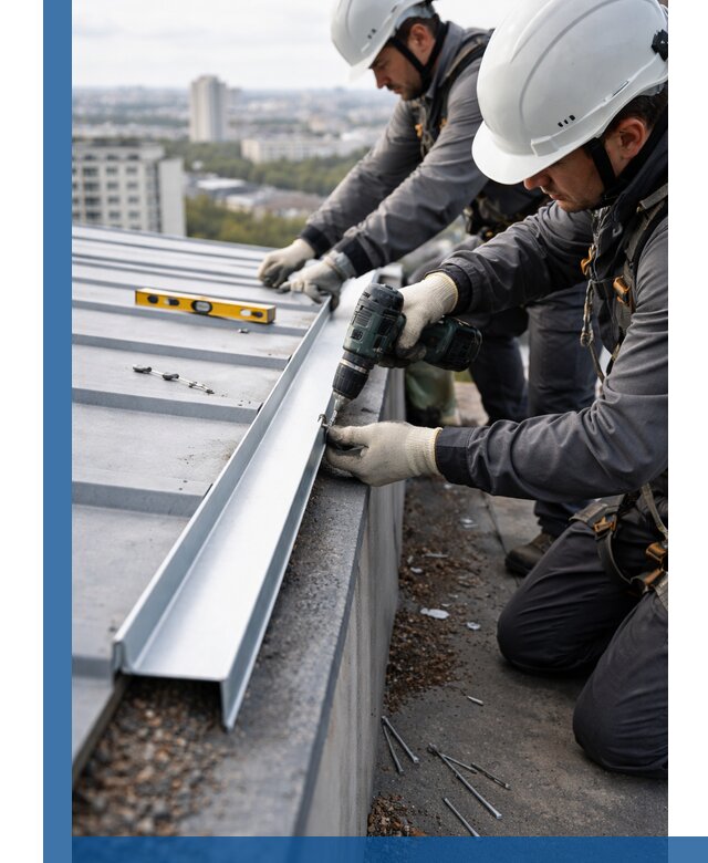 Монтаж капельника на кровле в Чебоксарах с гарантией качества