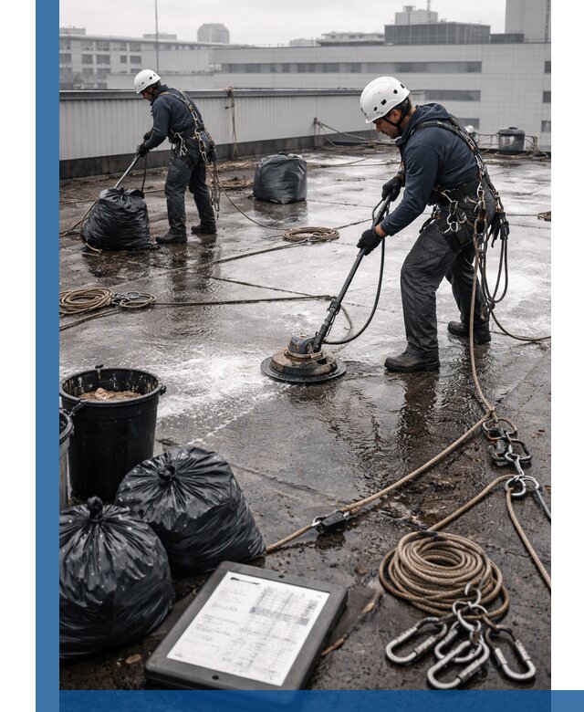 Плановая очистка кровли по графику в Чебоксарах для безопасности