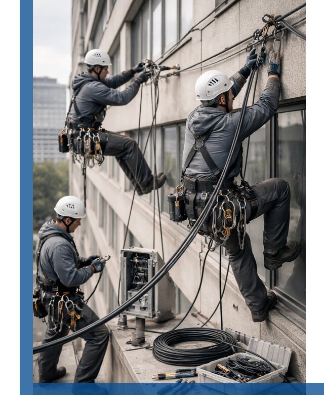 Прокладка оптоволоконного кабеля в Чебоксарах под ключ с тестированием