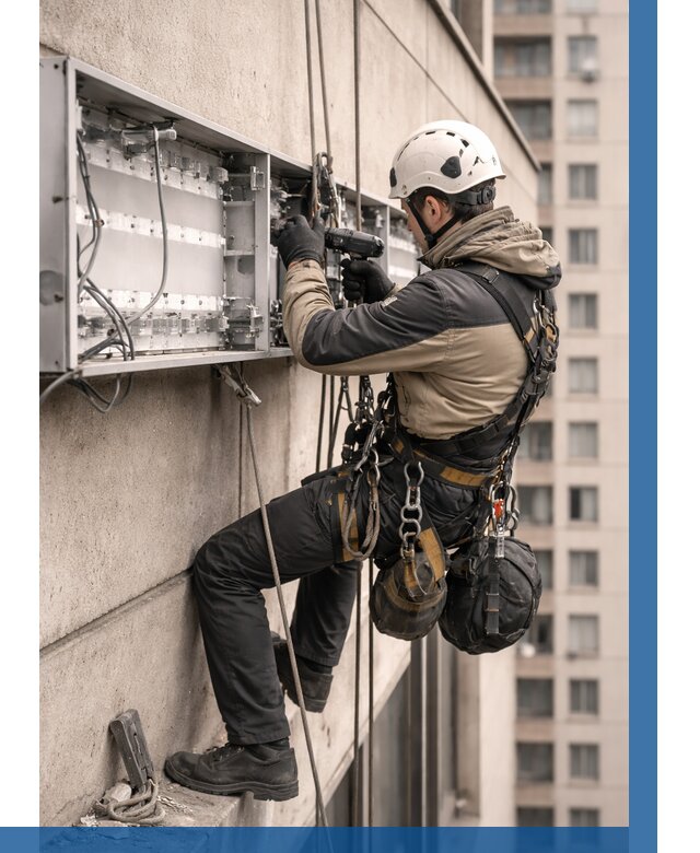 Ремонт вывески на высоте в Чебоксарах от 4628 р. | ВЫСОТНИК-Чбк