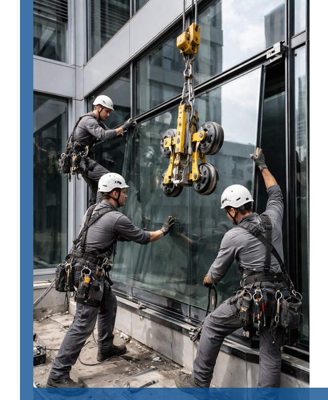 Структурное остекление фасадов в Чебоксарах монтаж и обслуживание