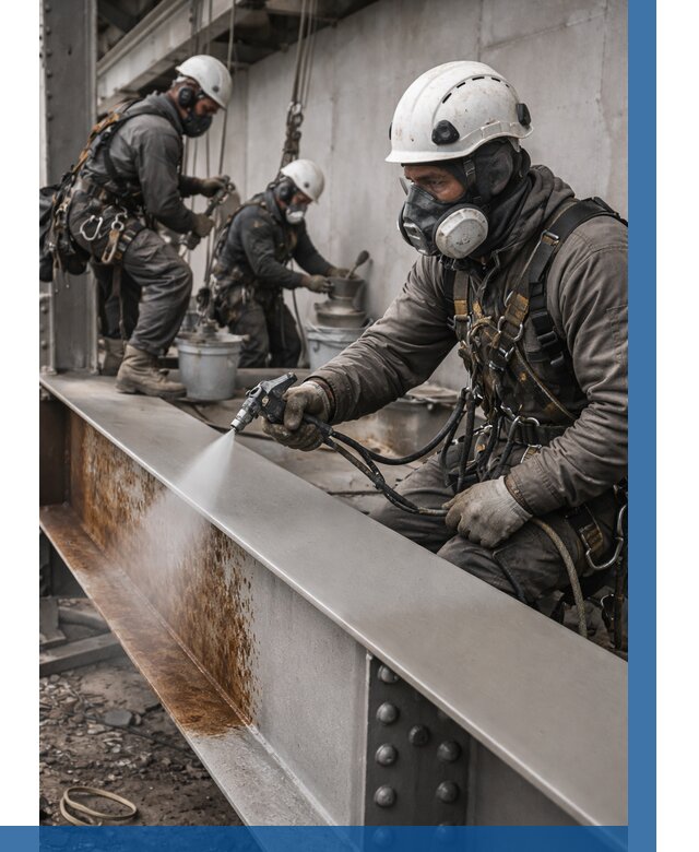 Антикоррозионная покраска металла в Чебоксарах от 720 р. | ВЫСОТНИК-Чбк