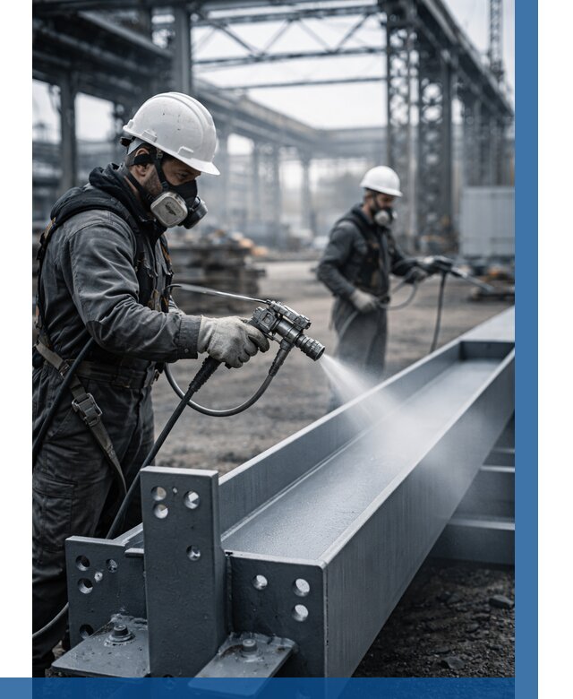 Антикорроз. обработка металлоконстр. в Чебоксарах от 463 р. | ВЫСОТНИК-Чбк