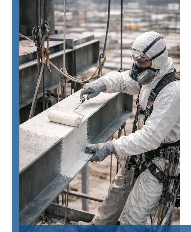 Профессиональная огнезащитная обработка металлоконструкций в Чебоксарах