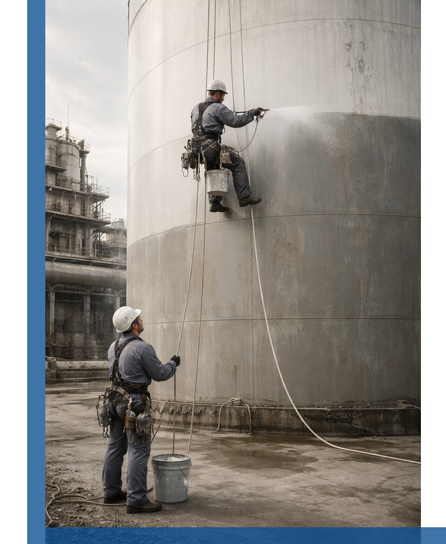 Покраска стальных резервуаров и емкостей в Чебоксарах профессионально