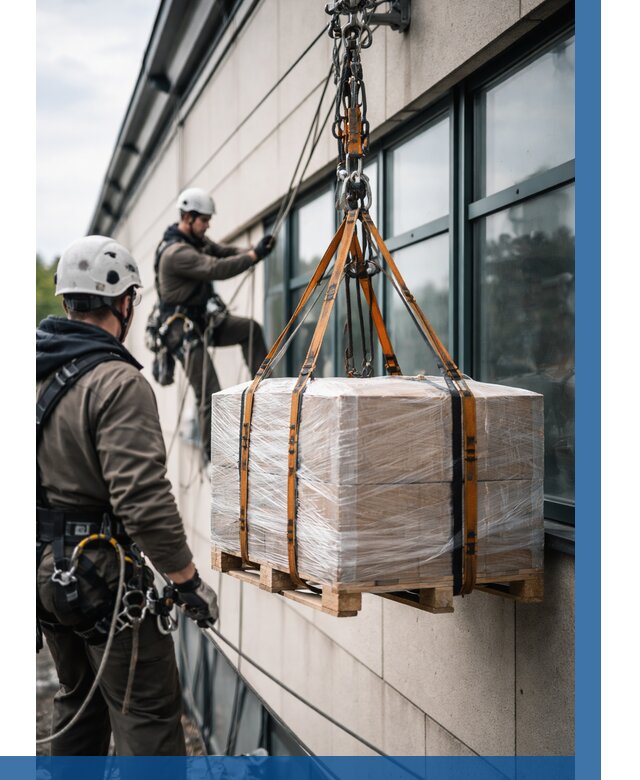 Подъем груза на высоту в Чебоксарах от 3085 р. | ВЫСОТНИК-Чбк