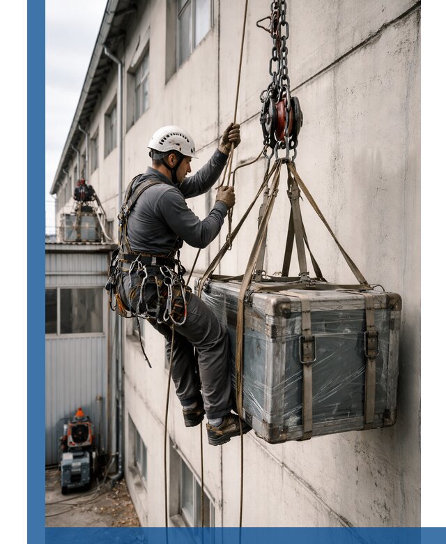 Подъем грузов на высоту в Чебоксарах для промышленных объектов