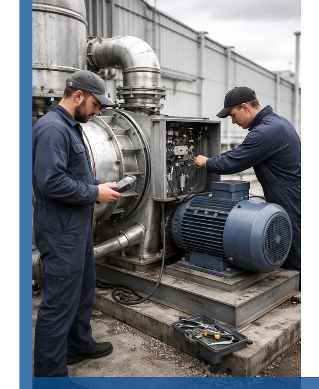 Техническое обслуживание промышленного оборудования в Чебоксарах