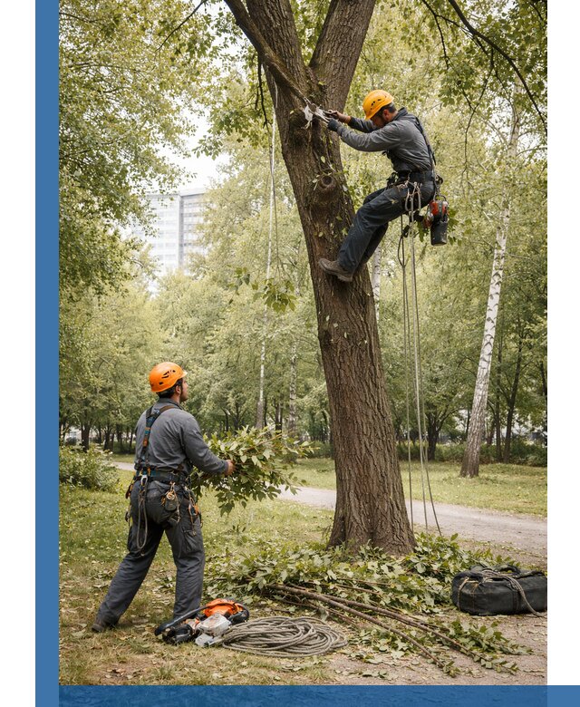 Санитарная обрезка деревьев в Чебоксарах, профессионально и безопасно
