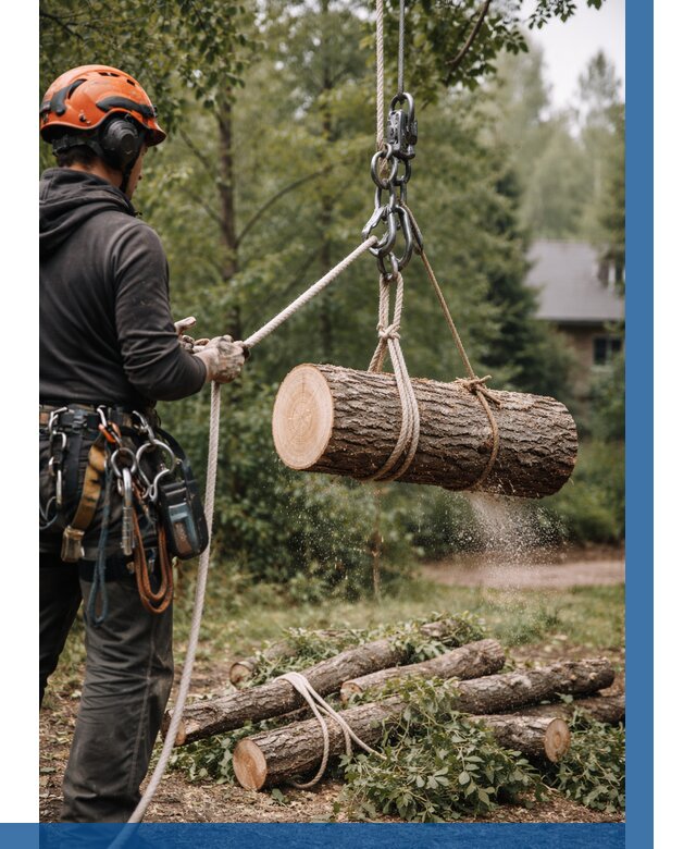 Валка деревьев частями в Чебоксарах от 7713 р. | ВЫСОТНИК-Чбк
