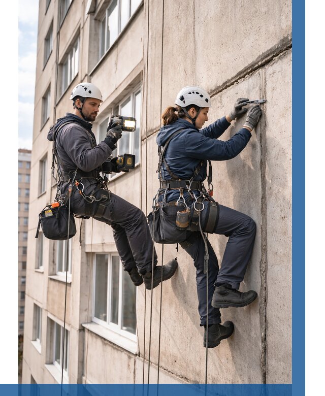 Обследование межпанельных швов в Чебоксарах от 1851 р. | ВЫСОТНИК-Чбк